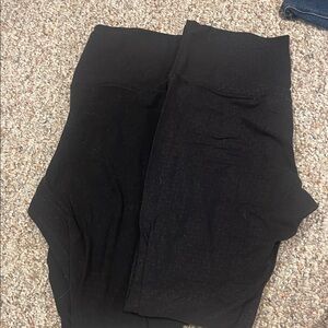 lululemon athletica Black  align Leggings and designed black leggings (2 Pack)